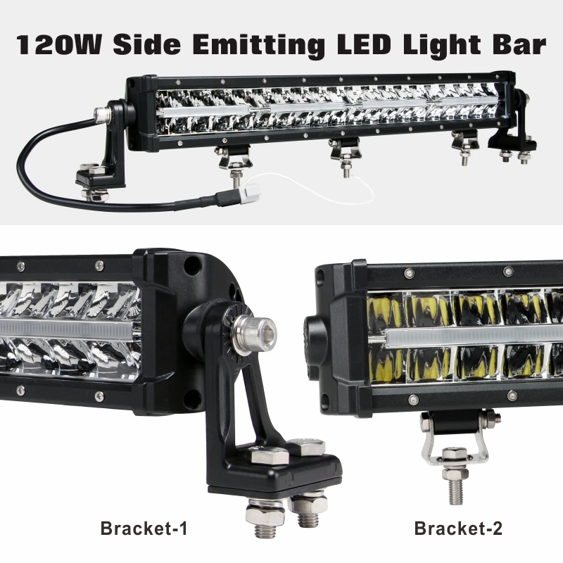 TUFF PLUS Лидер продаж светодио дный светильник бар Emark утверждения двухрядный супер яркий светодио дный светильник