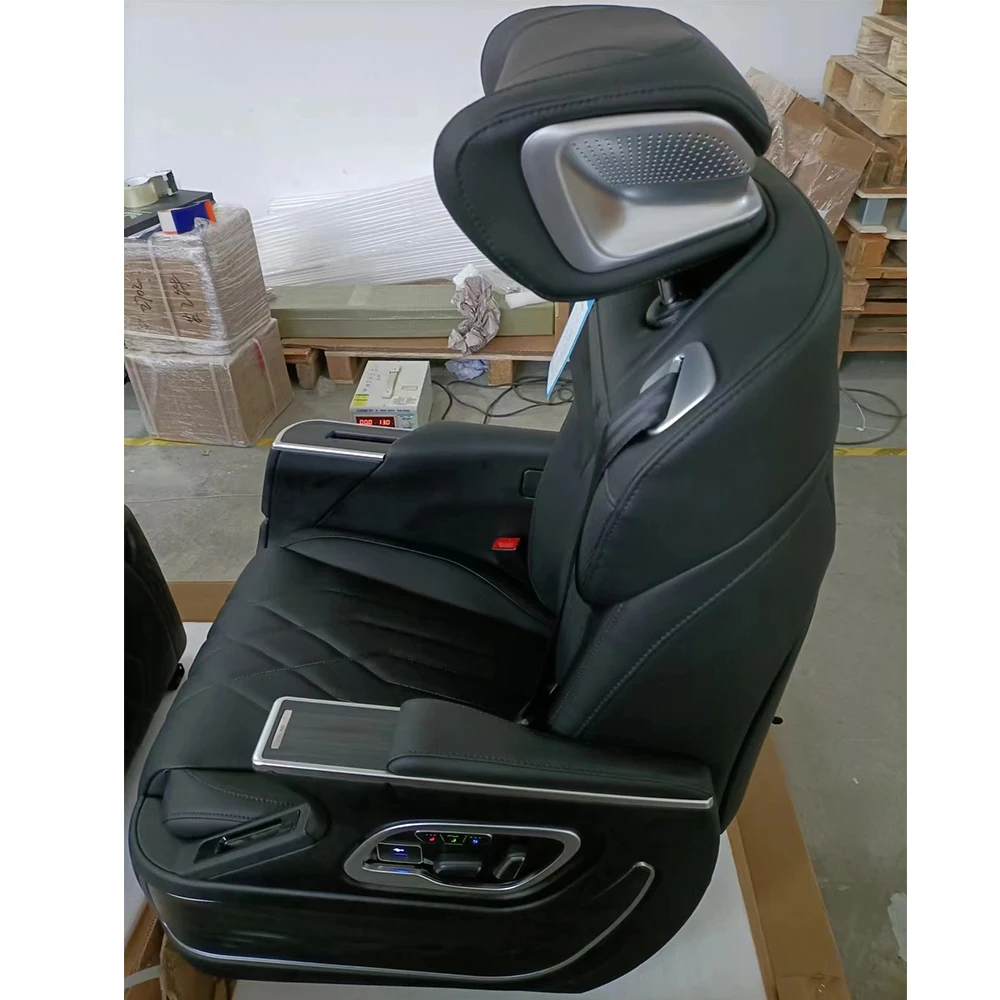 Luxury Pilot Seats 2023 High Class Luxury Vip Van Seats Reclining For V Class Alphard Hiace