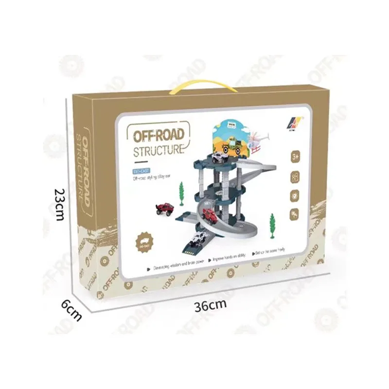 YM-Y033 пересекающиеся новые детские машинки, железная дорога, игрушки, набор для парковки, тематические игрушки