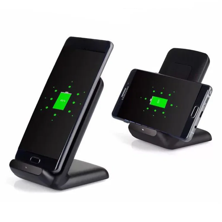 10 Вт Индукционное Быстрое беспроводное зарядное устройство Qi универсальная зарядная подставка для мобильного телефона