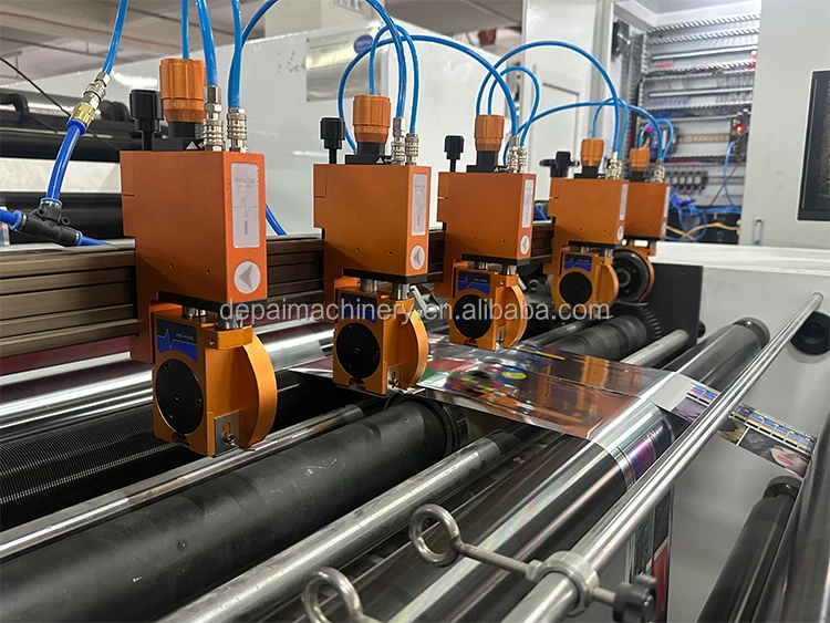 Flexographic Sticker Label Printer Labels Logo Die Cutting UV Dryer ...