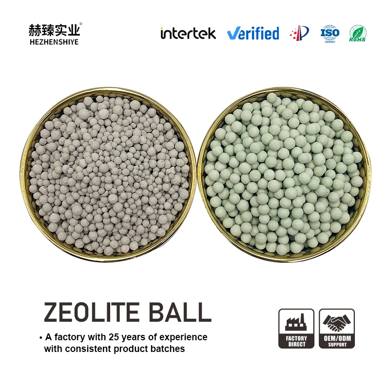 Workshop Waste Gas Purification Industrial Odor Adsorption Fixed Adsorption Bed Packing Rainwater Filtration Zeolite Ball