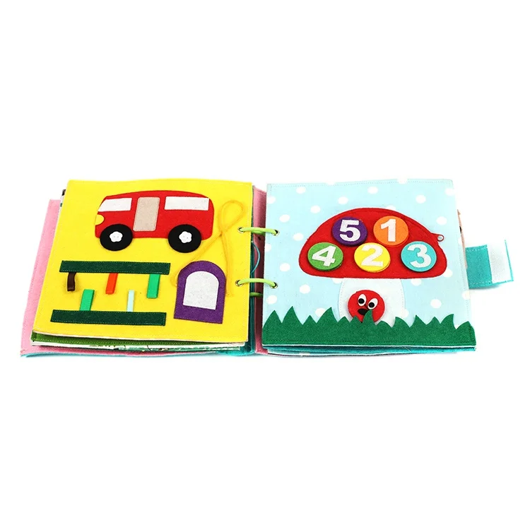 Bulk Wholesale High Quality Puzzle Felt Cloth Baby Soft Paper Buy Baby Educational Books Baby Toys Educational Book Baby Books Educational Toys Product On Alibaba Com