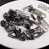 Tiradores de cremallera largos, talla 3, 0.83 gramos (10 unidades)
