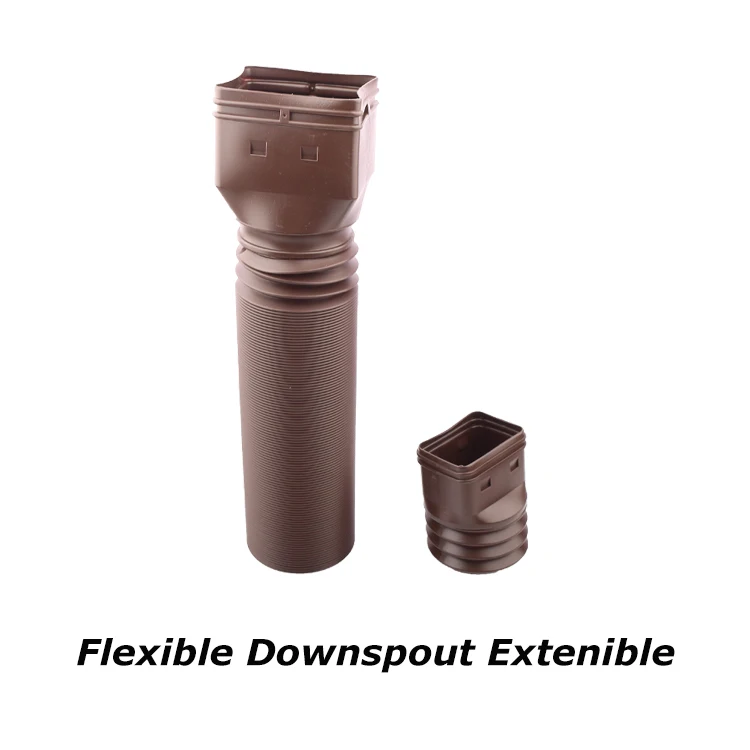 3 Inch Rain Pipe Gutter Guard Flexible Downspout Extension Extensions