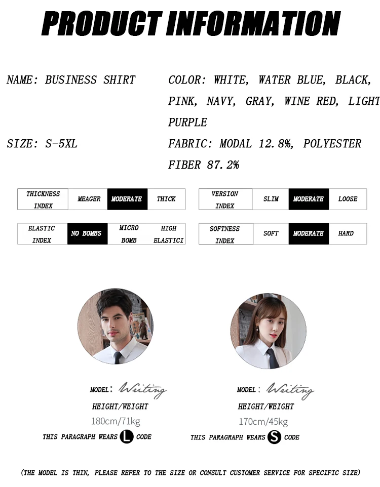 Camicie eleganti in cotone 100% di alta qualità all'ingrosso Camicie eleganti da lavoro da ufficio da uomo semplici per azienda personalizzata81_voghion.com