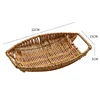 Light coffee color oval small open ring
