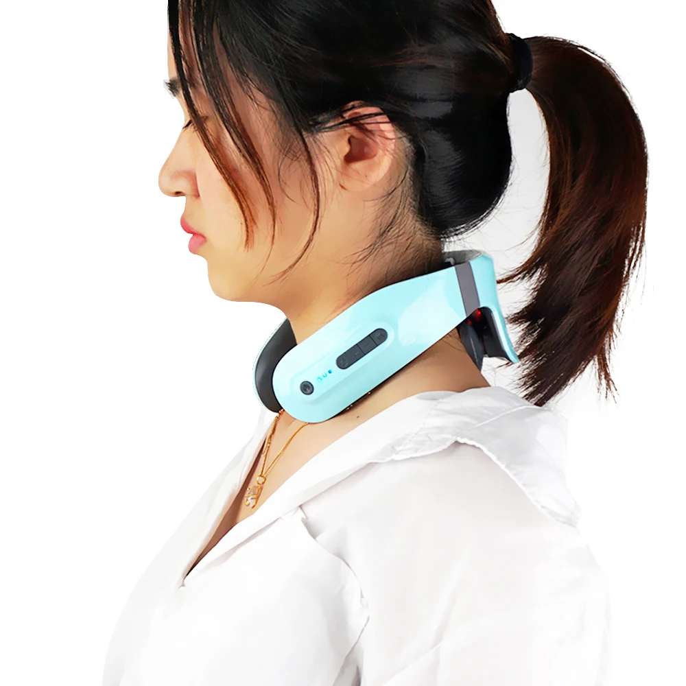 TNES Low Frequency Pulse Massage Tools Neck Massager with Heat