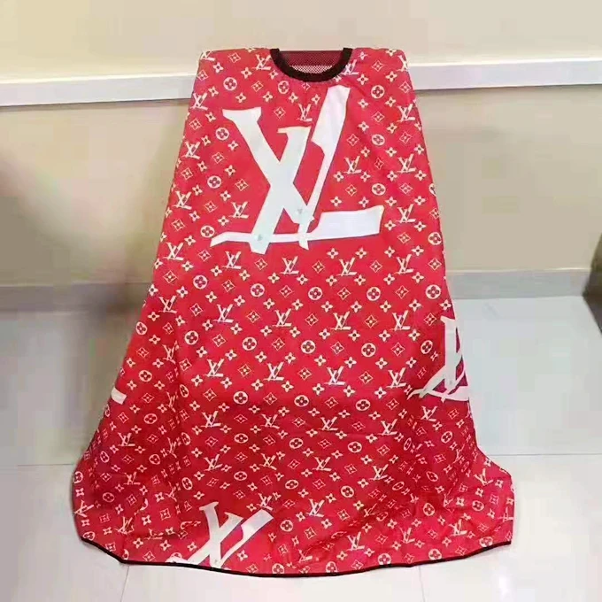 Оптовая продажа цена салон красоты Парикмахерская LV-SUPREME частные Labelled для стрижки волос, одежда для мужчин, изготовленным на заказ логосом Парикмахерская накидка