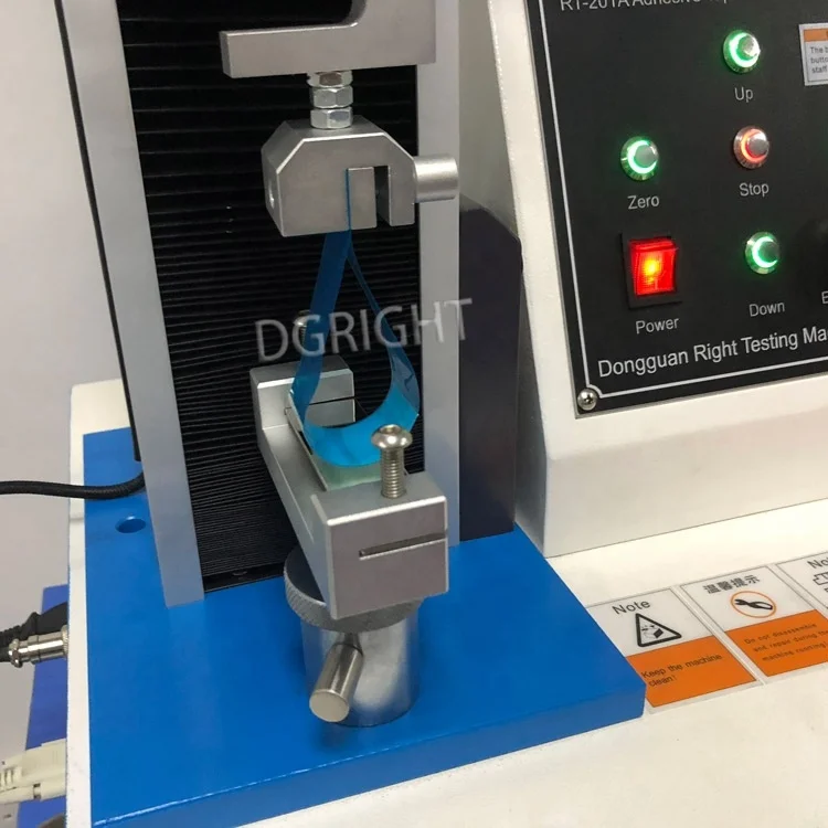 Loop Tack Test 90 Degree 180 Degree Tape Peel Adhesion Bond Strength Tester