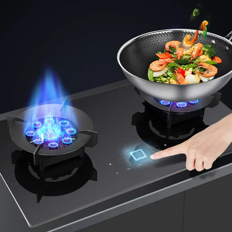 Flip Top Gas Cooker Smart Timer, Battery, Burners