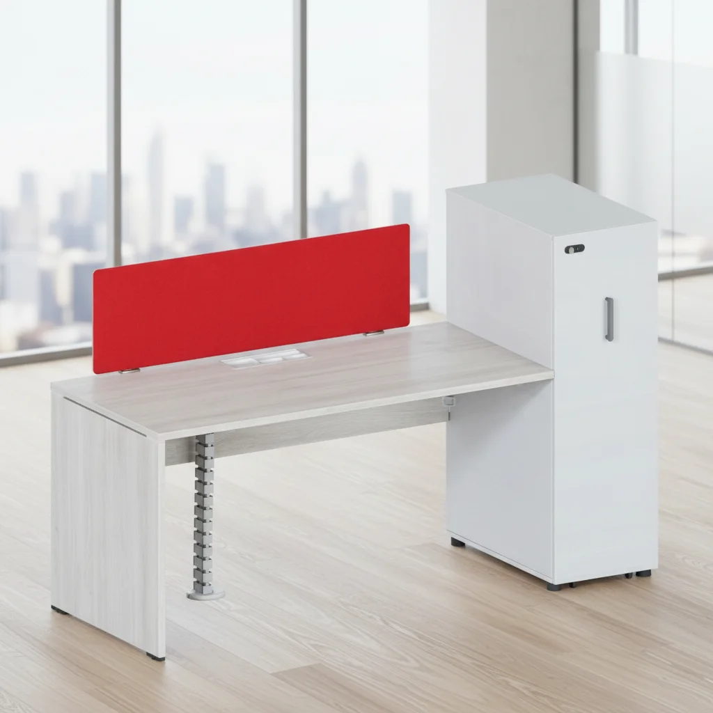 Heavy-Duty Storage Workstation with Integrated USB Charging Steel Frame ABS Connection 5