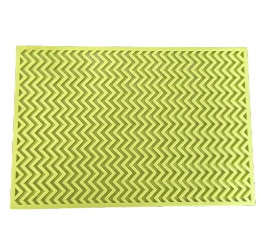 Custom Silicone Rubber Coasters with Size Options for Personalized Cut-to-Size Silicone Rubber Products Service