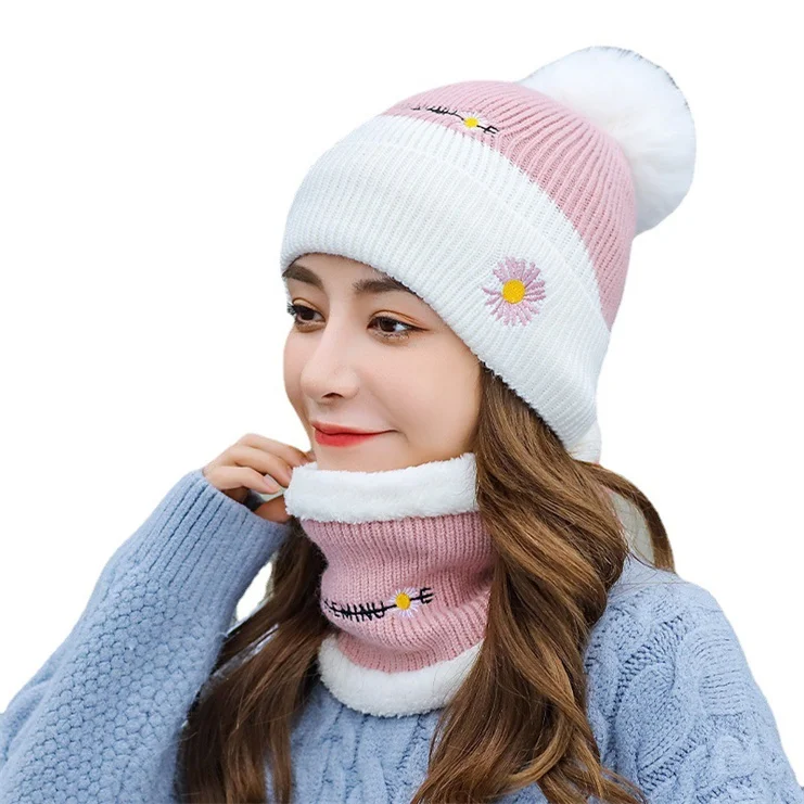 thick bobble hat