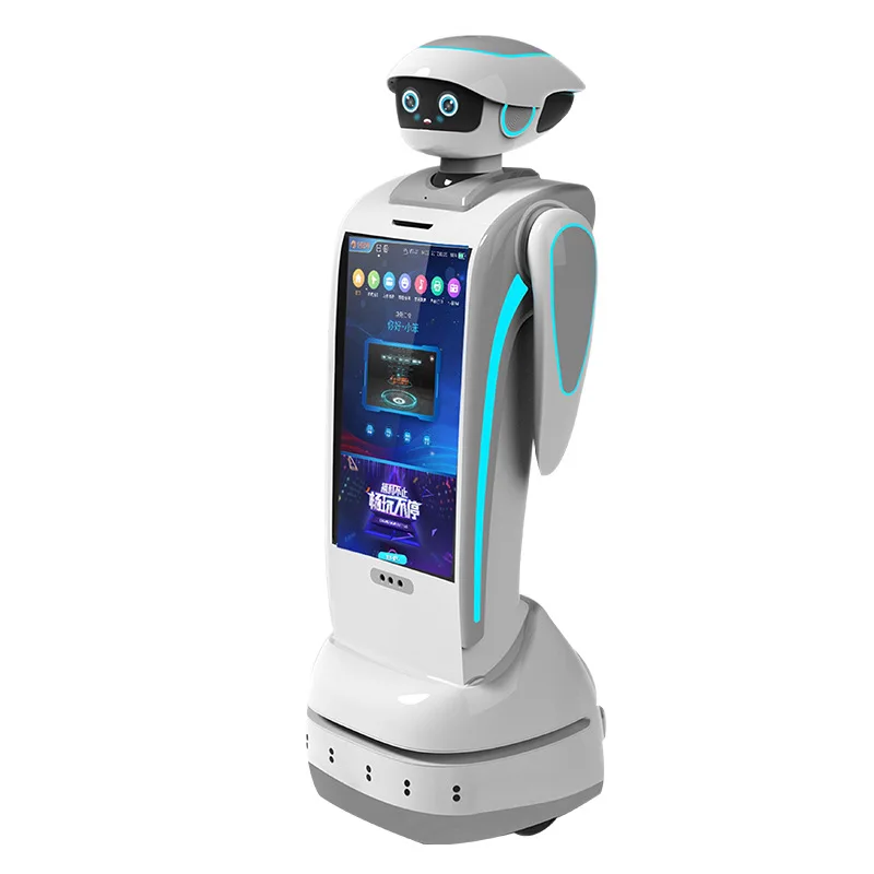 Intelligent Commercial Reception Robot Voice-guided Shopping Service for Hotel Exhibition Halls Auto Front Desk Welcome Robot