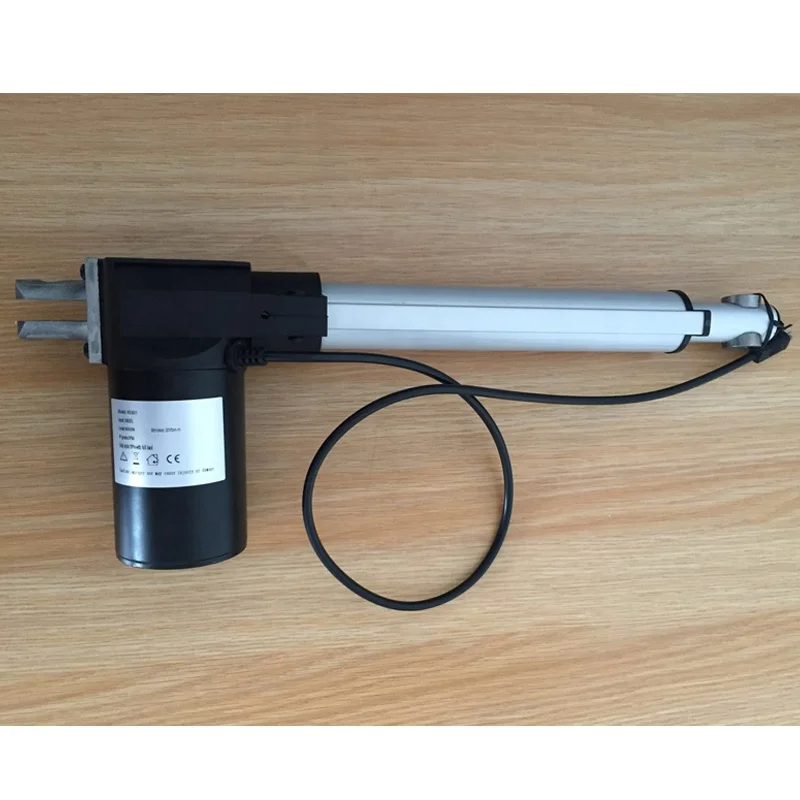 12V Mini Linear Actuator with Electric Piston Permanent Magnet Construction 1500rpm Speed