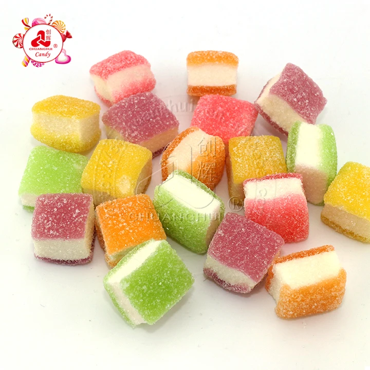 sour coated soft candy