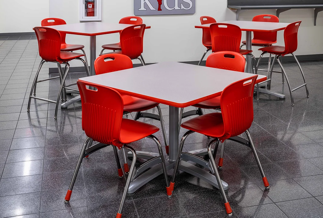 Adjustable High Double Seat School Furniture Student Furniture Student