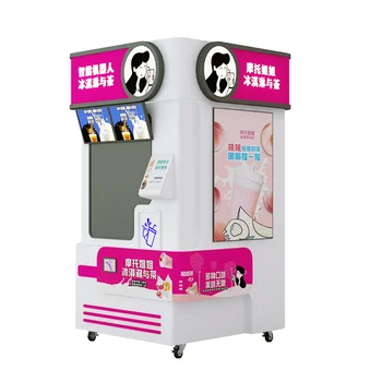 New Arrival 15 inch Touch Screen Coffee Ice Cream Juice three in one Automatic Vending Machine