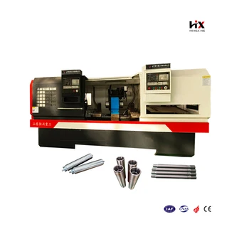 Source Factory Dual Twin Double head torno cnc HX-1850-60 Two heads turning cnc lathe machine with GSK/KND control for metal