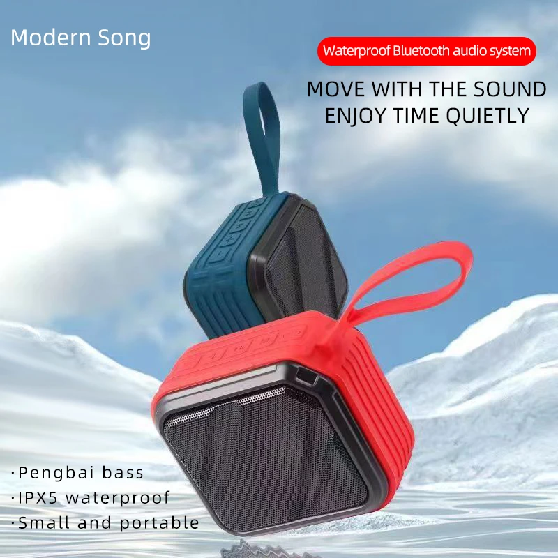 OEM Portable Mini Wireless Stereo Outdoor Small Boss Speaker Subwoofer Waterproof BT Speaker