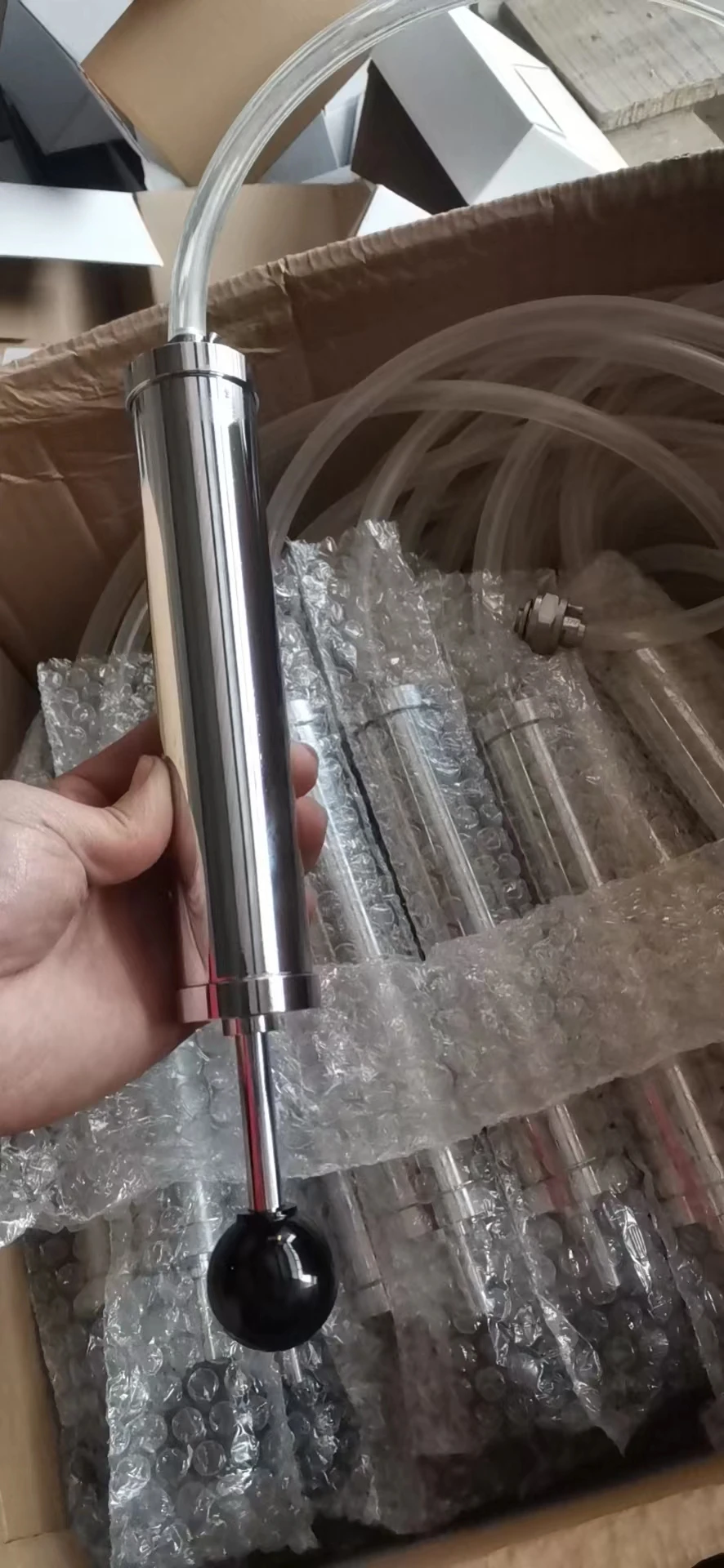 Homebrew Manual Beer Keg Pump with Beer Faucet & a Type Coupler&Medallion, Plate Type Beer Pump Unit