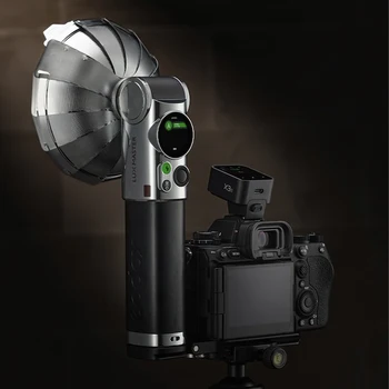 Godox Lux Master Retro TTL HSS Camera Flash Touch Screen Wireless Sync Built in Battery 2.4G Wireless X System Compatible detail image