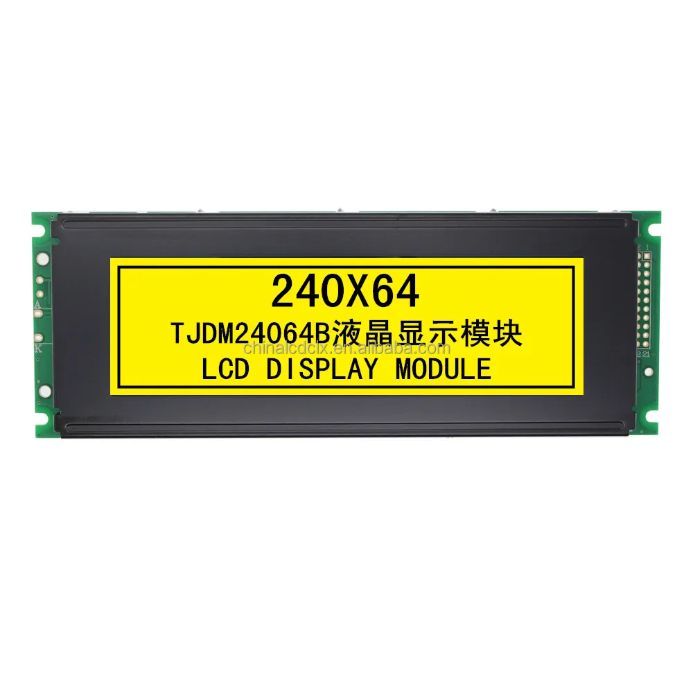 240x64 T6963C graphics lcd display module color screen display module