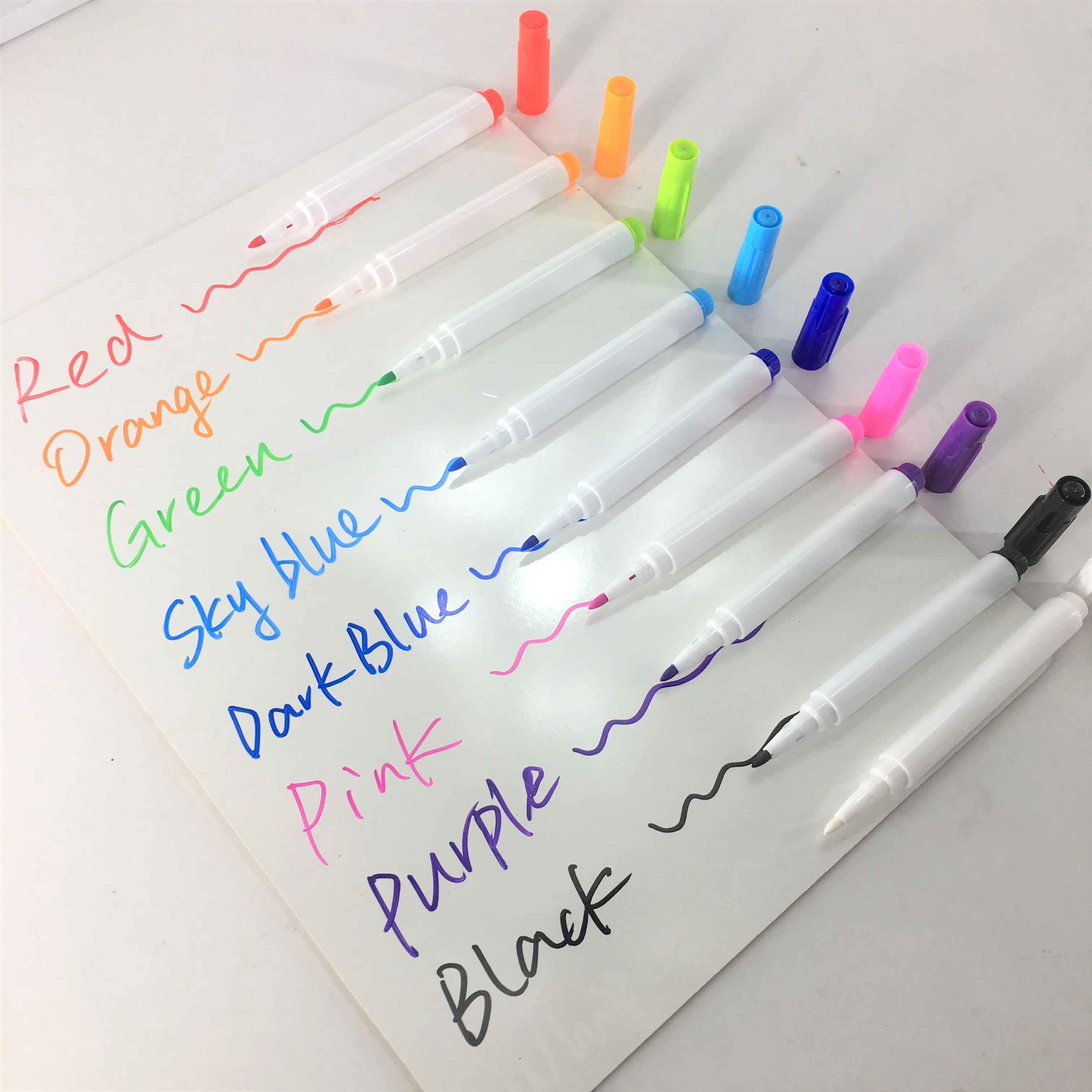 Non Toxic Dry Erase and Wet Blackboard Whiteboard Marker Pen Set School