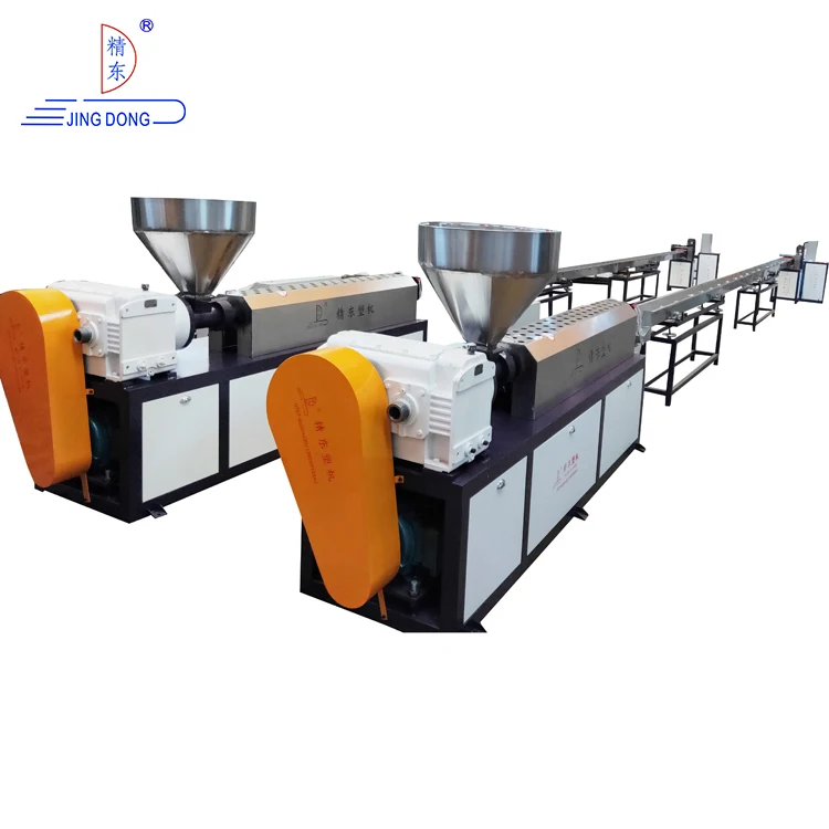 Plastic Sealing Weather Strip Cord Making Machine Plastic Thread Extruding Production Plastic Extruder Machine Manufacturers