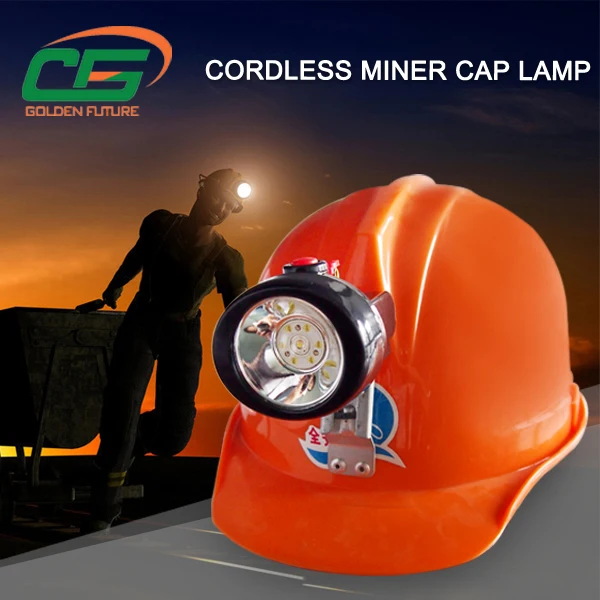 Factory Direct Wireless KL2.5LM LED Underground Mining Lamp 2.8Ah Battery Capacity For Miners