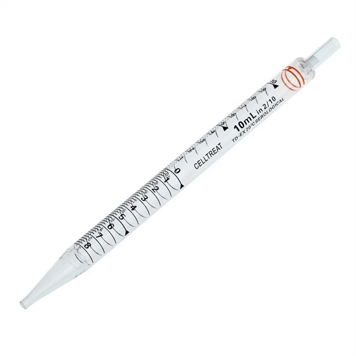 Medical Lab Disposable 1ml 2ml 5ml 10ml Plastic Sterile Serological Pipette