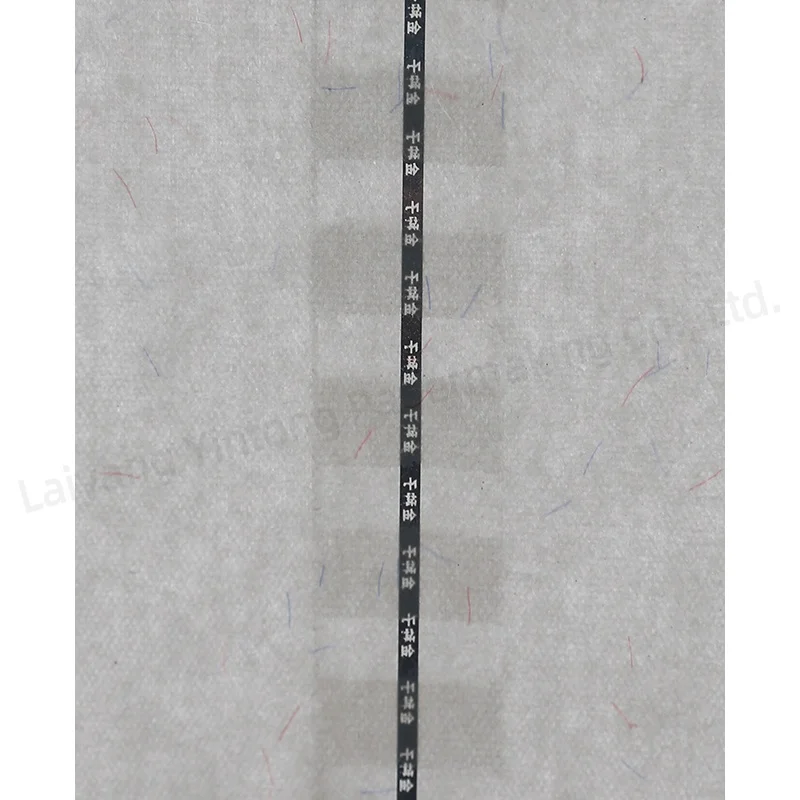 Customize Security Watermark Paper with Security Thread and UV Fibers for Certificates