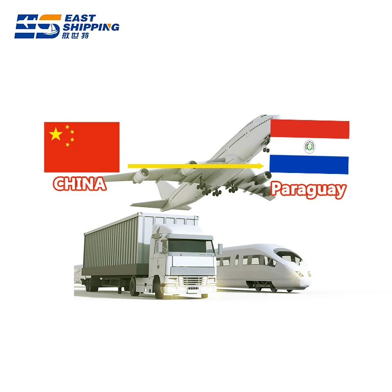 East Shipping Agent To Paraguay Chinese Freight Forwarder Logistics Agent Express Services Shipping Clothes China To Paraguay
