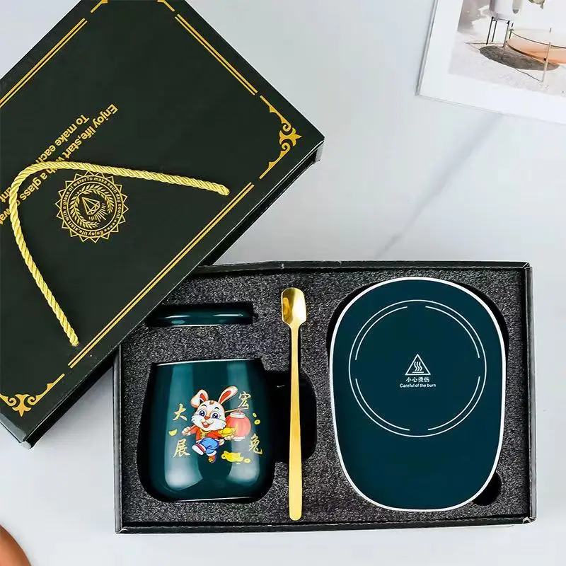 Light Luxury Coffee Mug Set Package Gift Box And Bag Ceramic Coffee