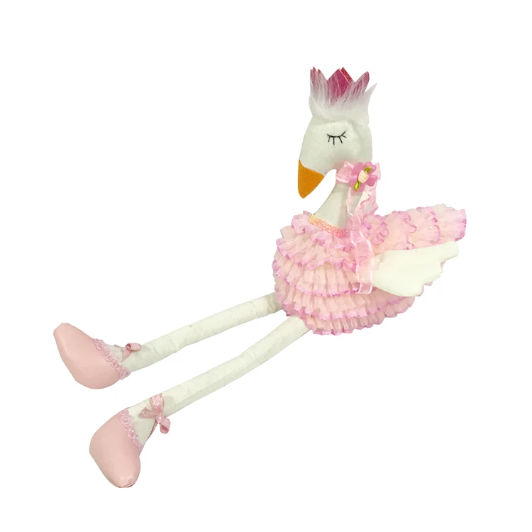 Оптовая продажа роскошного праздничного декора 2 вида цветов Фламинго кукла свадебное