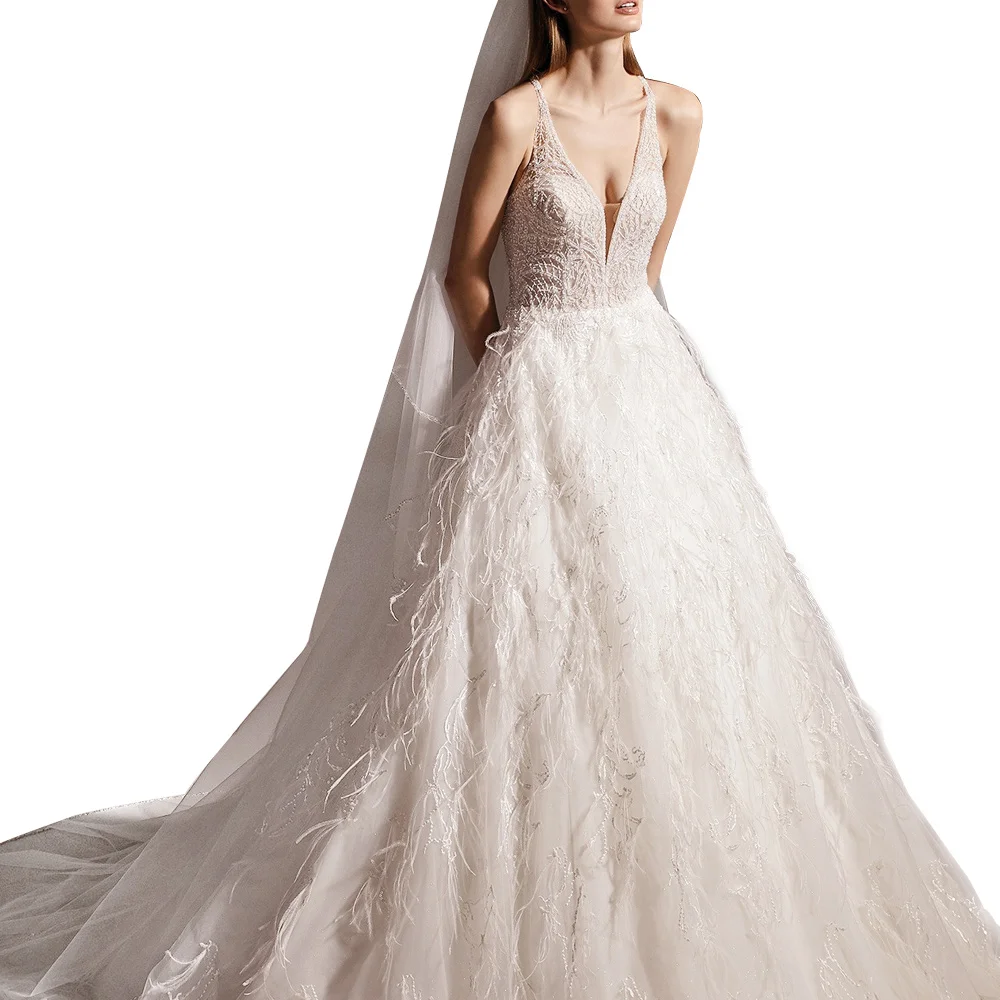 avec des diamant robe de mariée princesse luxe