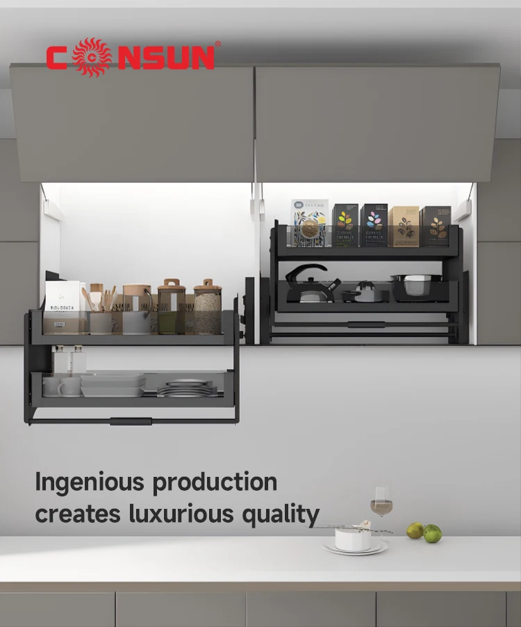Kitchen Cabinet Elevator - Space-Saving Storage Solution
