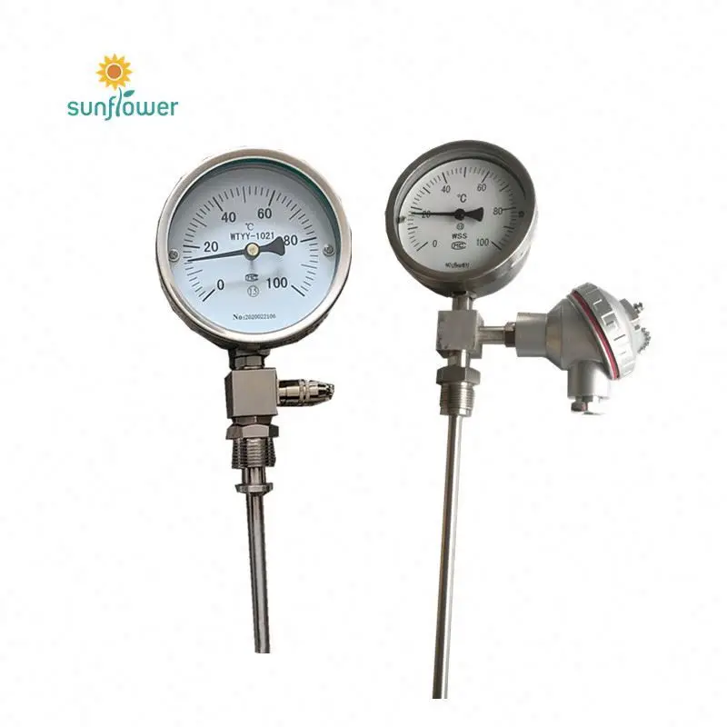 18mm Mini Round Bimetal Button Thermometer - Haowind