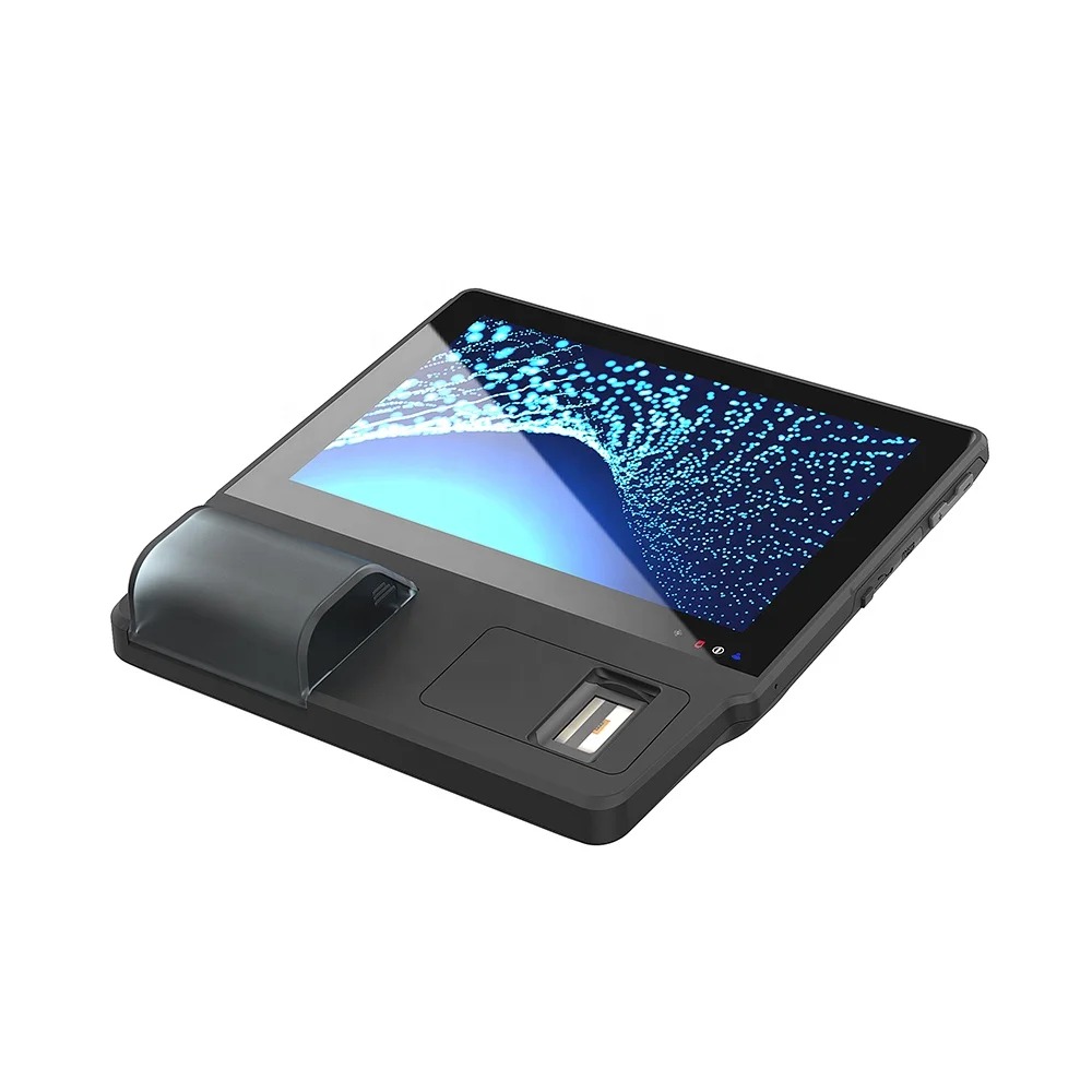 New Android 8Inch Rugged Biometric Tablet Bioemtric Device with Fingerprint Scanner Thermal Printer