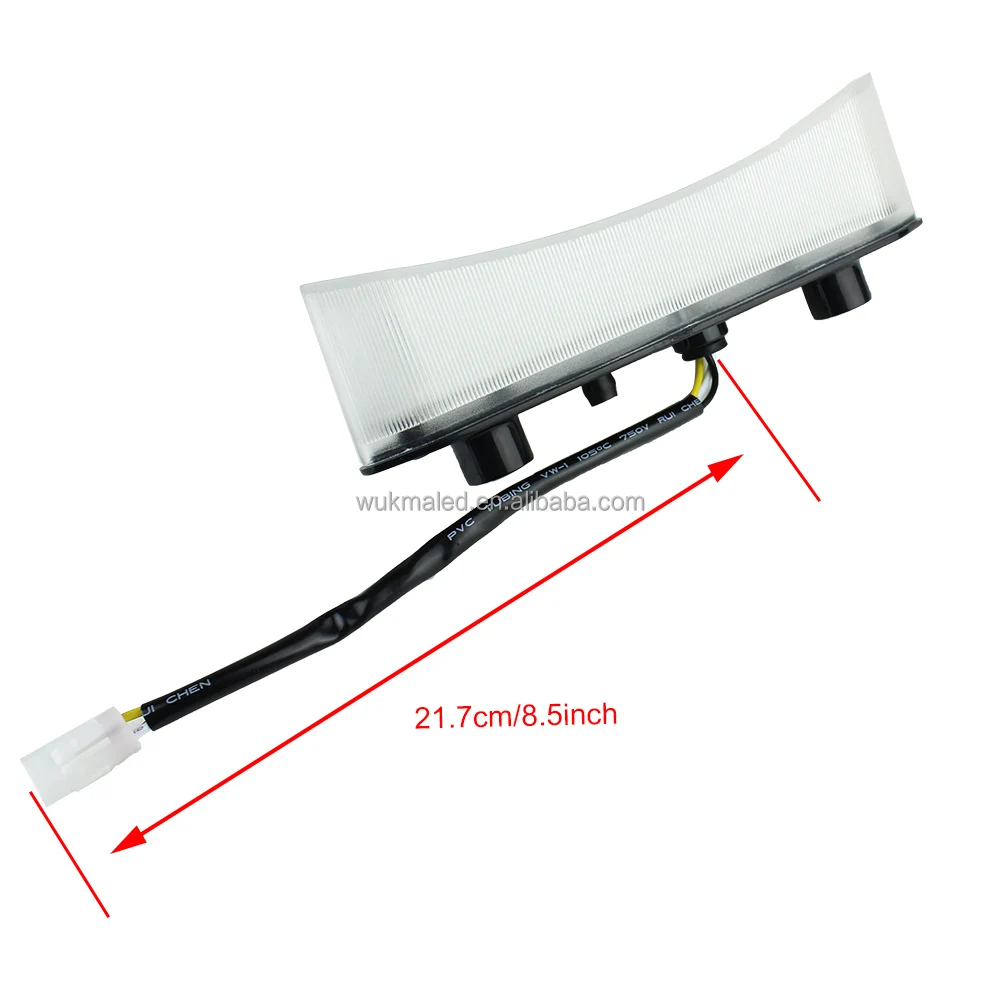 LED Rear Turn Signal Tail Stop Light Lamps Integrated For Yamaha Raptor 700R 700 R YFZ450R YFZ450X YFZ 450R 450X 450 R X