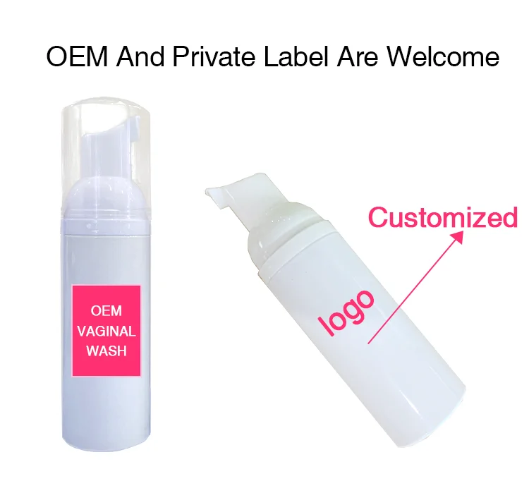 
OEM private label natural organic intimate yoni wash natural clean vaginal foam wash feminine wash 