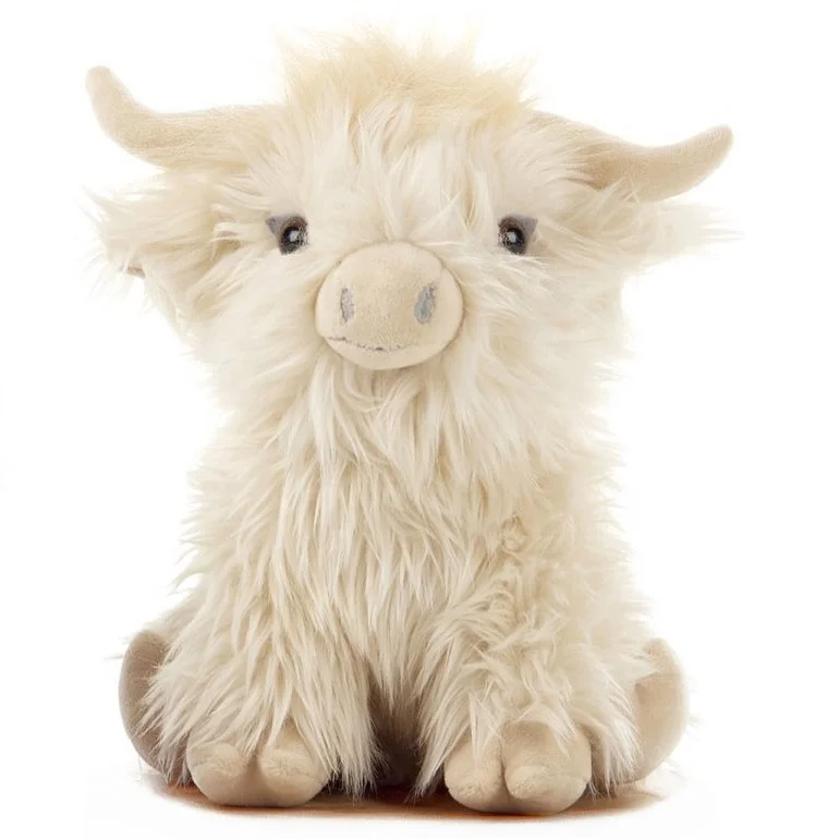 highland cow plush animal