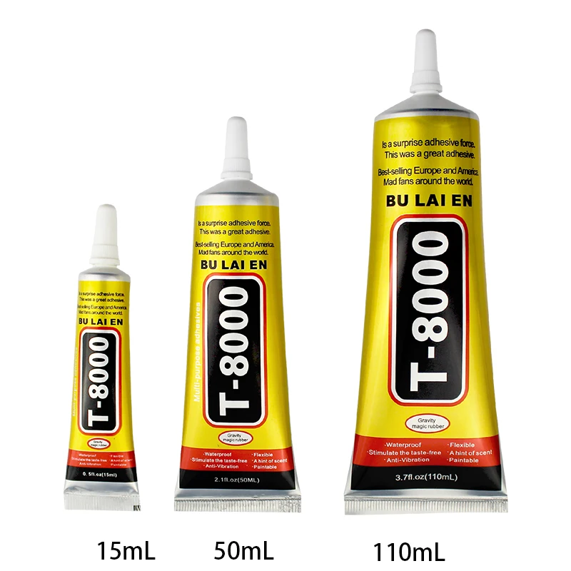 ZHANLIDA 15/25/50ml E6000 B6000 Adhesive Transparent Glue for RC