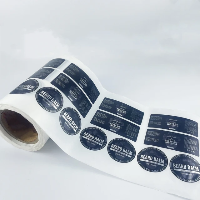 KULICA Self-Adhesive Sticker Printing Cosmetic Skin Care Sticker Bar code Label Anti-Counterfeiting Sticker