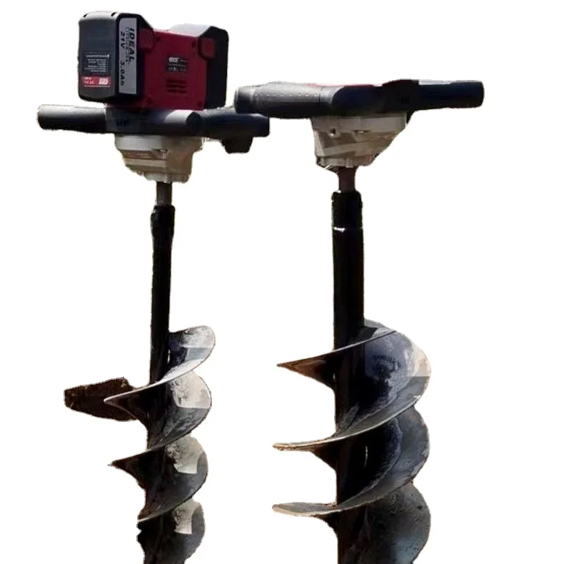 Big Tree High Quality Rechargeable Battery ODM OEM Supported Electric Ice Winter Fishing Auger Drill Earth Drill