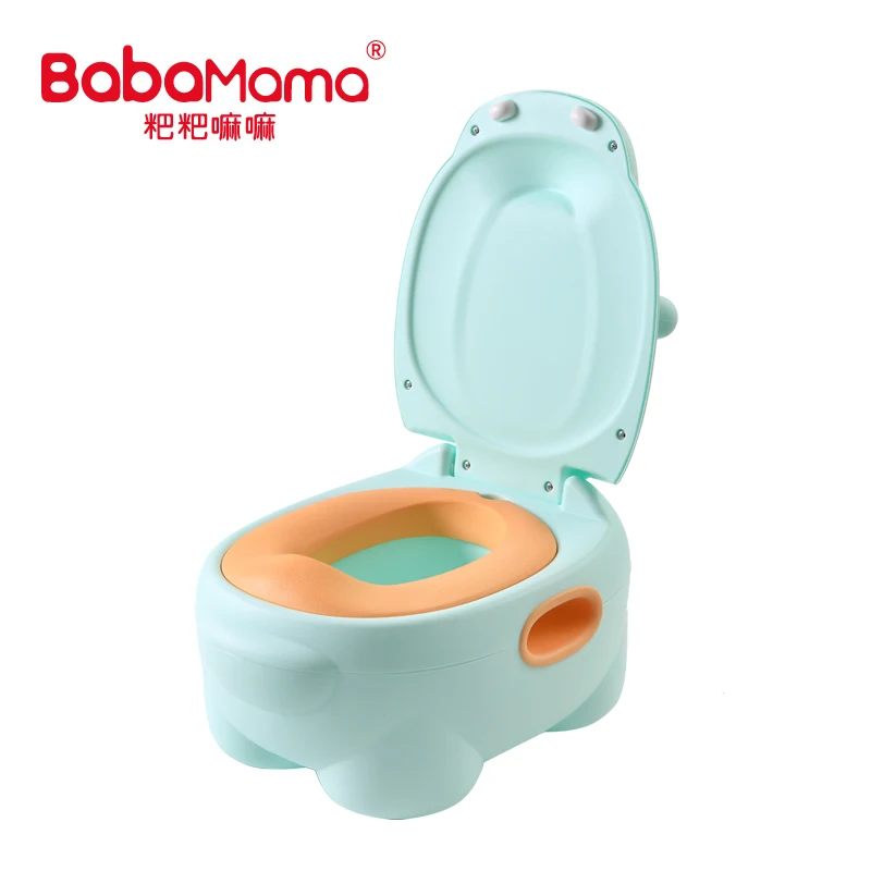 Functional High Quality Cheap Hippo Animal Kids Plastic Toilet Potty, Sissy Baby Toddler Travel Training Sitting Potty/