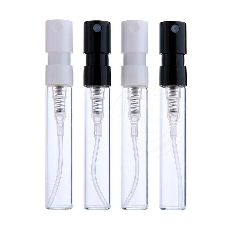 Perfume Small Sample Bottle ml ml Crimp Clear Tube Empty Vial Tester  Bottle 2ml Glass Perfume Spray Bottle Perfume