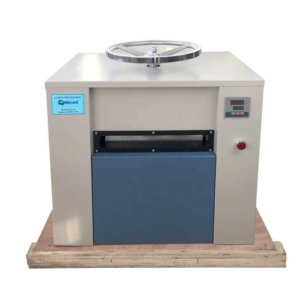 A4 PVC ID Card Fusion Fusing Machine for Lamination