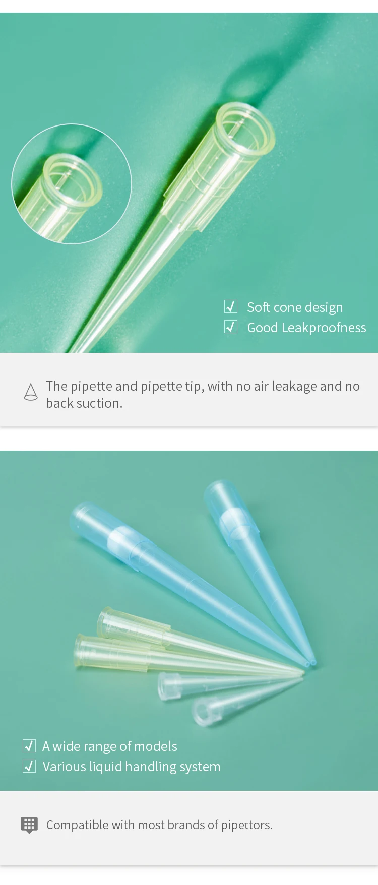 200ul Autoclavable Yellow Pipette Tip With Bag For Lab Buy Pipette